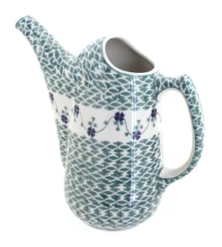 Blue Rose Polish Pottery K055 Manufaktura Watering Can -Sunnydaze Decor Store GUEST fc0b8164 2273 4b38 b5c2 6a56d343f388