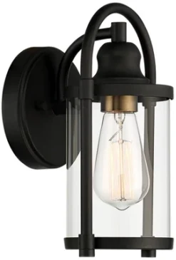 John Timberland Avani Modern Outdoor Wall Light Fixtures Set Of 2 Black Metal 10 1/4" Clear Glass For Post Exterior Barn Deck House Porch Yard Patio 10 John Timberland Avani Modern Outdoor Wall Light Fixtures Set Of 2 Black Metal 10 1/4" Clear Glass For Post Exterior Barn Deck House Porch Yard Patio -Sunnydaze Decor Store GUEST fc56f346 b151 4525 bae2 7c65fd297510