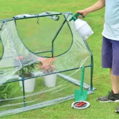Aoodor 6' X 3 ' X 3' Portable Mini Greenhouse PE Cover 2 Zipper Door 12 Aoodor 6' X 3 ' X 3' Portable Mini Greenhouse PE Cover 2 Zipper Door -Sunnydaze Decor Store GUEST fd37f4ef 9ed9 477c bf9f b92dc37f436b