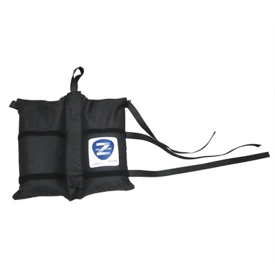 Z-Shade 10 X 10 Foot Angled Leg Outdoor Canopy Tent With A Push Button Locking System And Z-Shade 4 Pack Of Heavy Duty Leg Weight Bags, Black 2 Z-Shade 10 X 10 Foot Angled Leg Outdoor Canopy Tent With A Push Button Locking System And Z-Shade 4 Pack Of Heavy Duty Leg Weight Bags, Black - Image 2